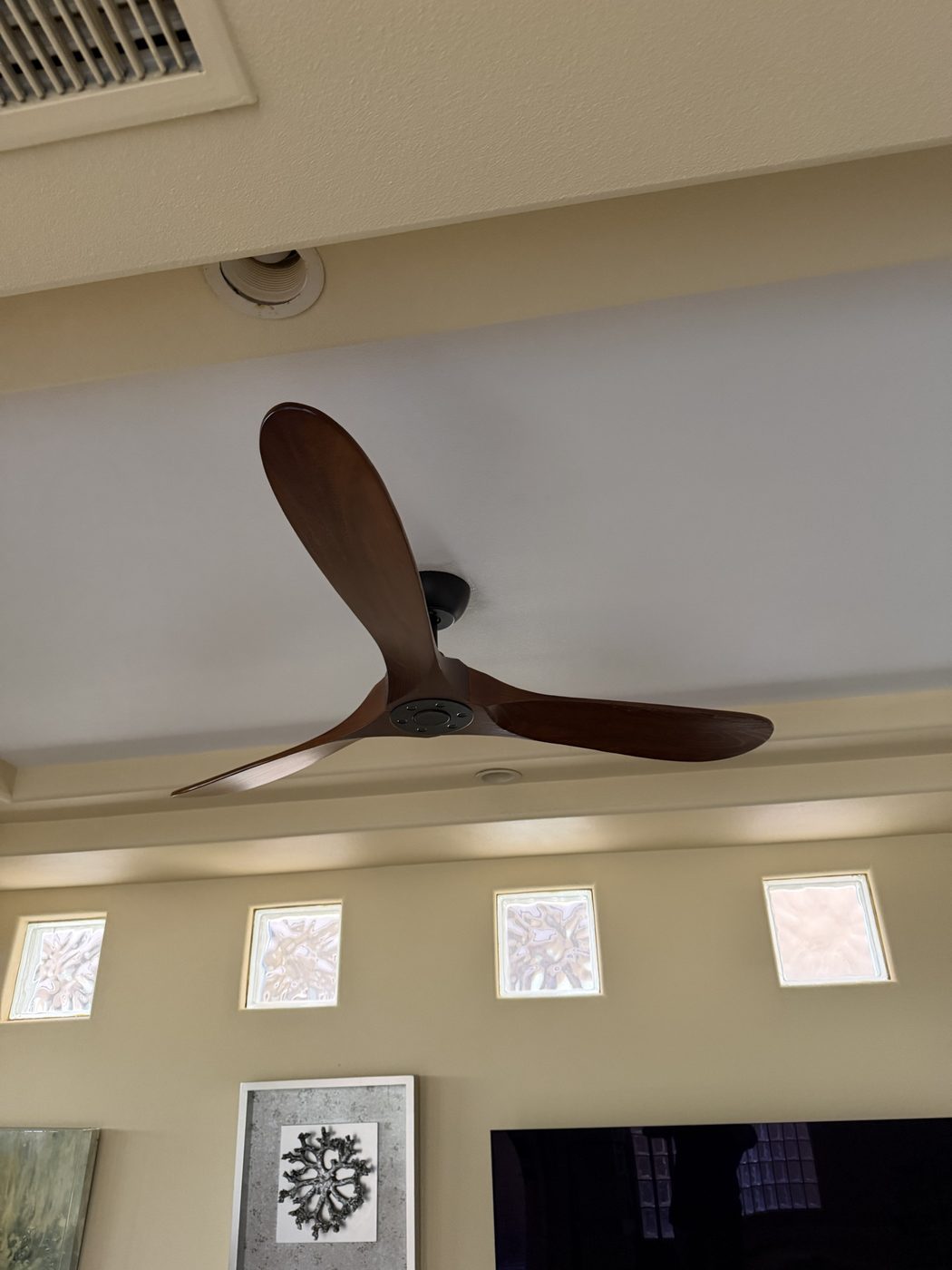 Ceiling Fan Replacement, after