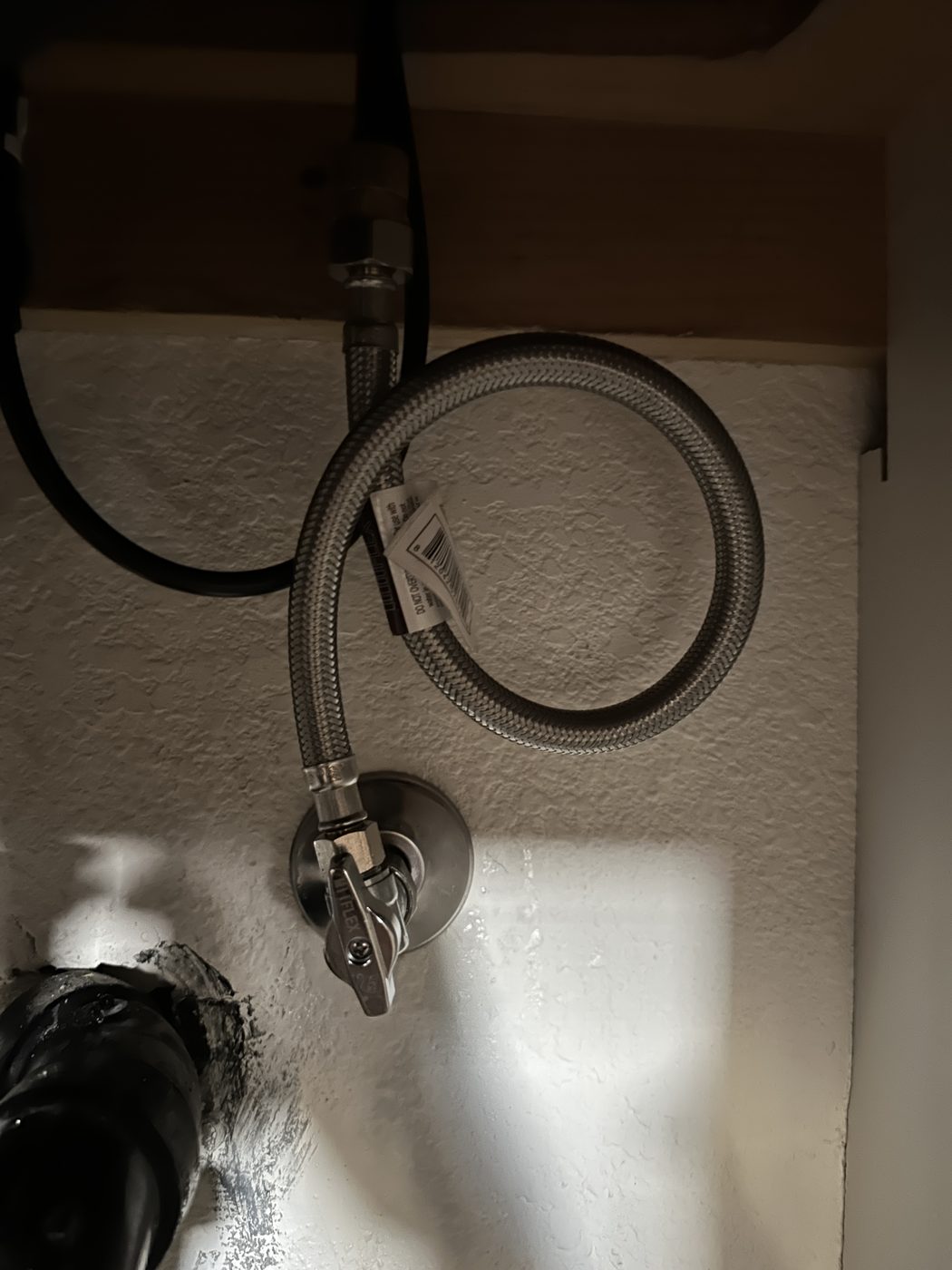 Shut-off valve replacement