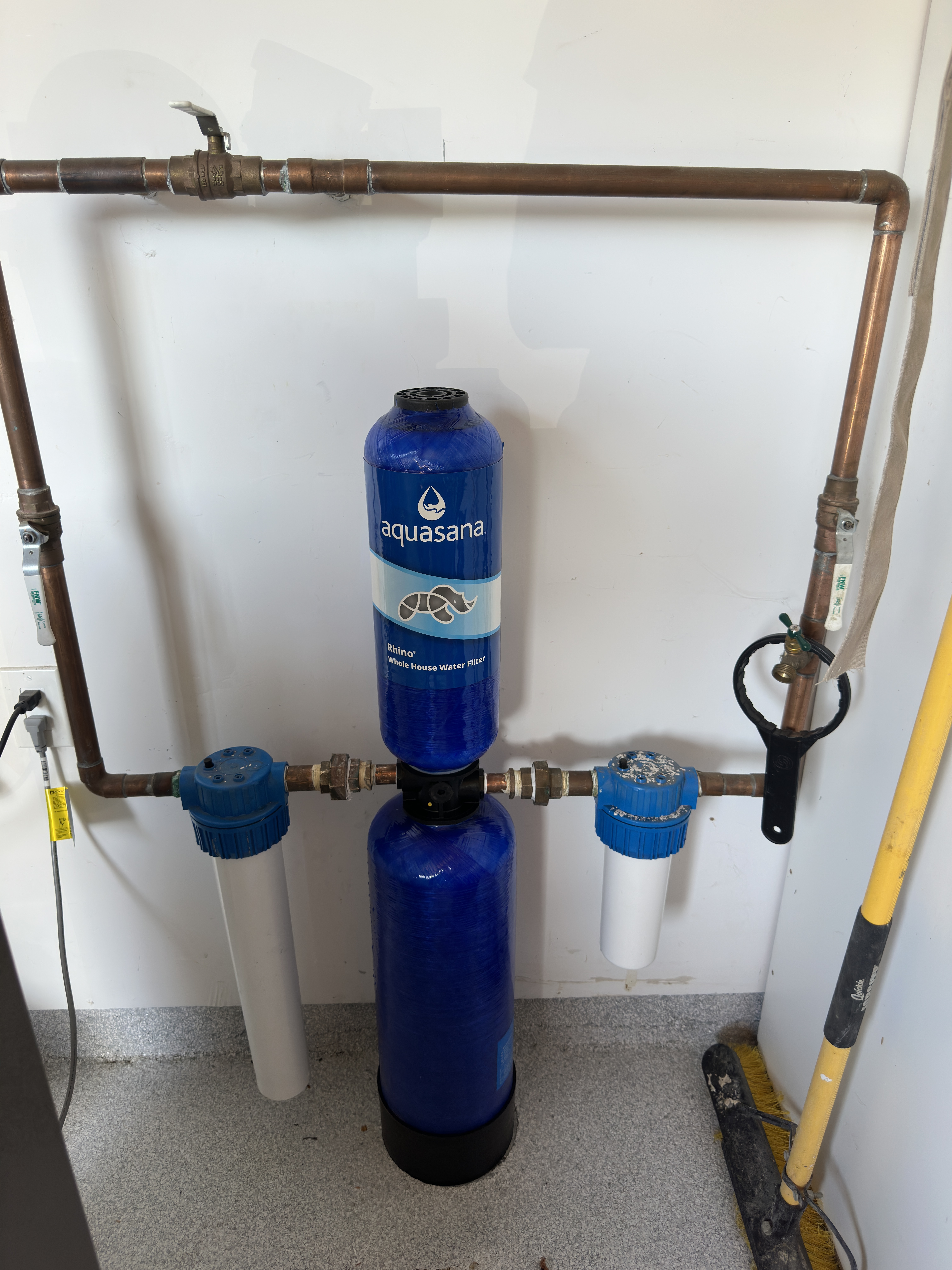Main filter replacement