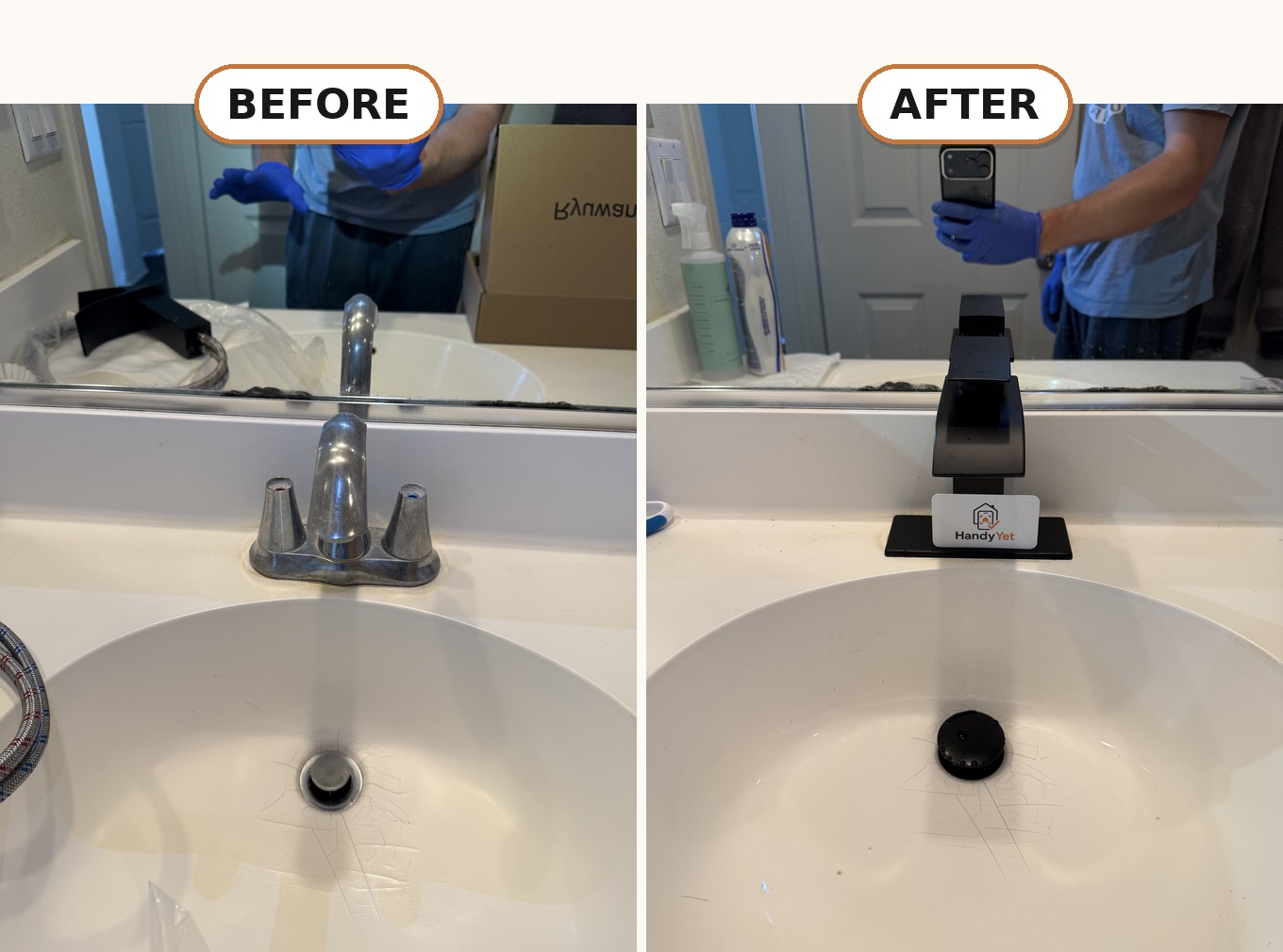 Bathroom Faucet Replacement