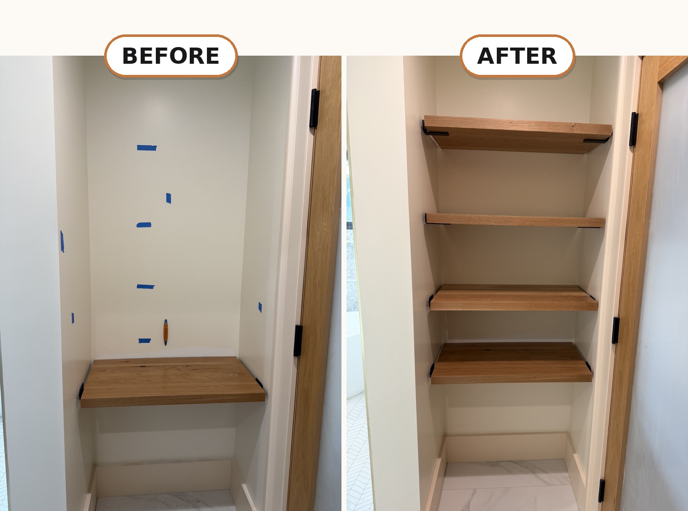 Custom Closet Shelving