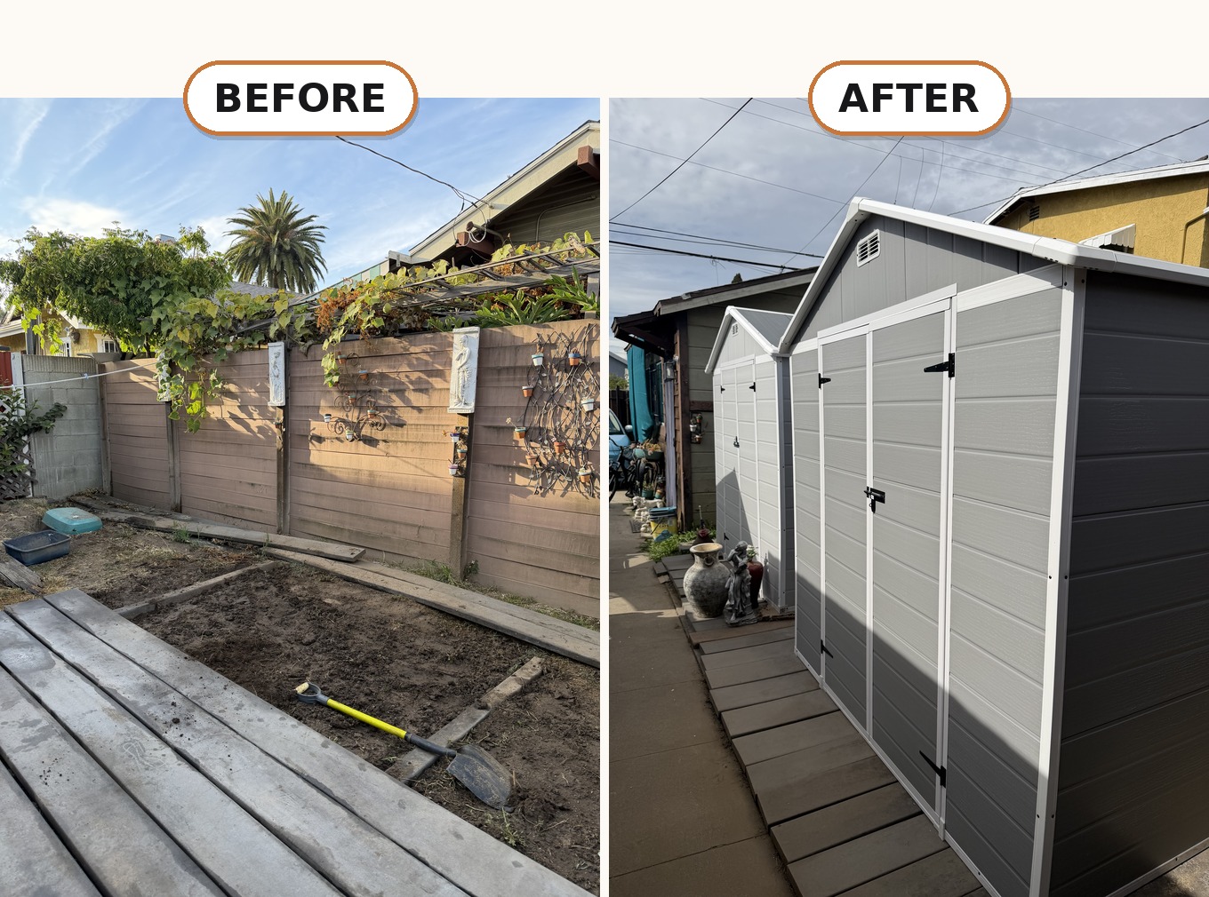Storage Shed Assembly